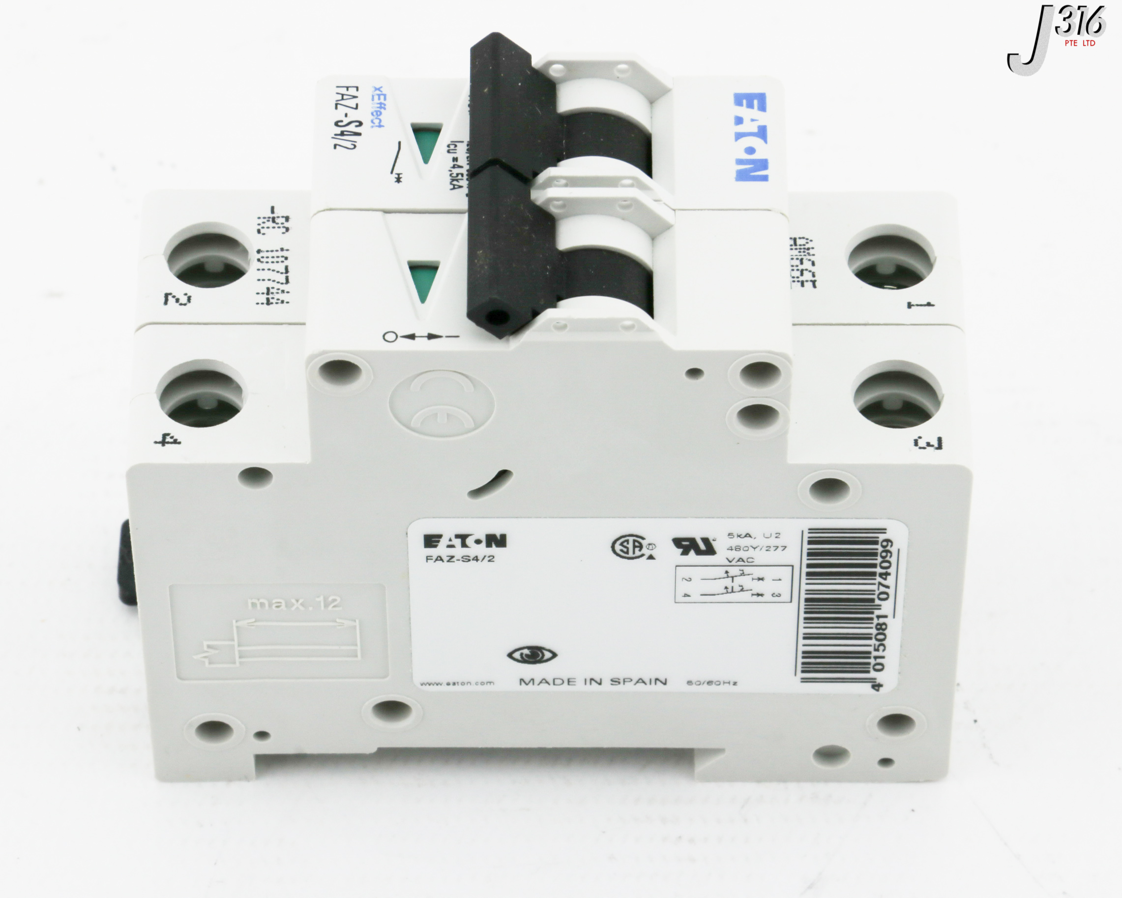 売却済み 31803 EATON CIRCUIT BREAKER, 2POLE, 4A (NEW) FAZ-S4/2 | eBay